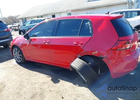 2015 Volkswagen Golf Tsi S 4-Door из США, поврежденный, VIN 3VW217AU7FM095319